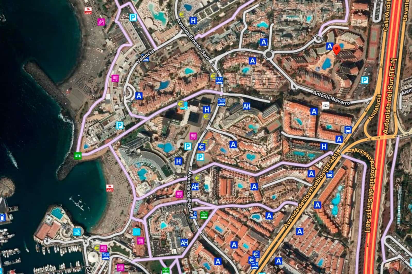 1 sypialnia Apartament na sprzedaż w Costa Adeje - 245 000 € (Ref: 9524394)