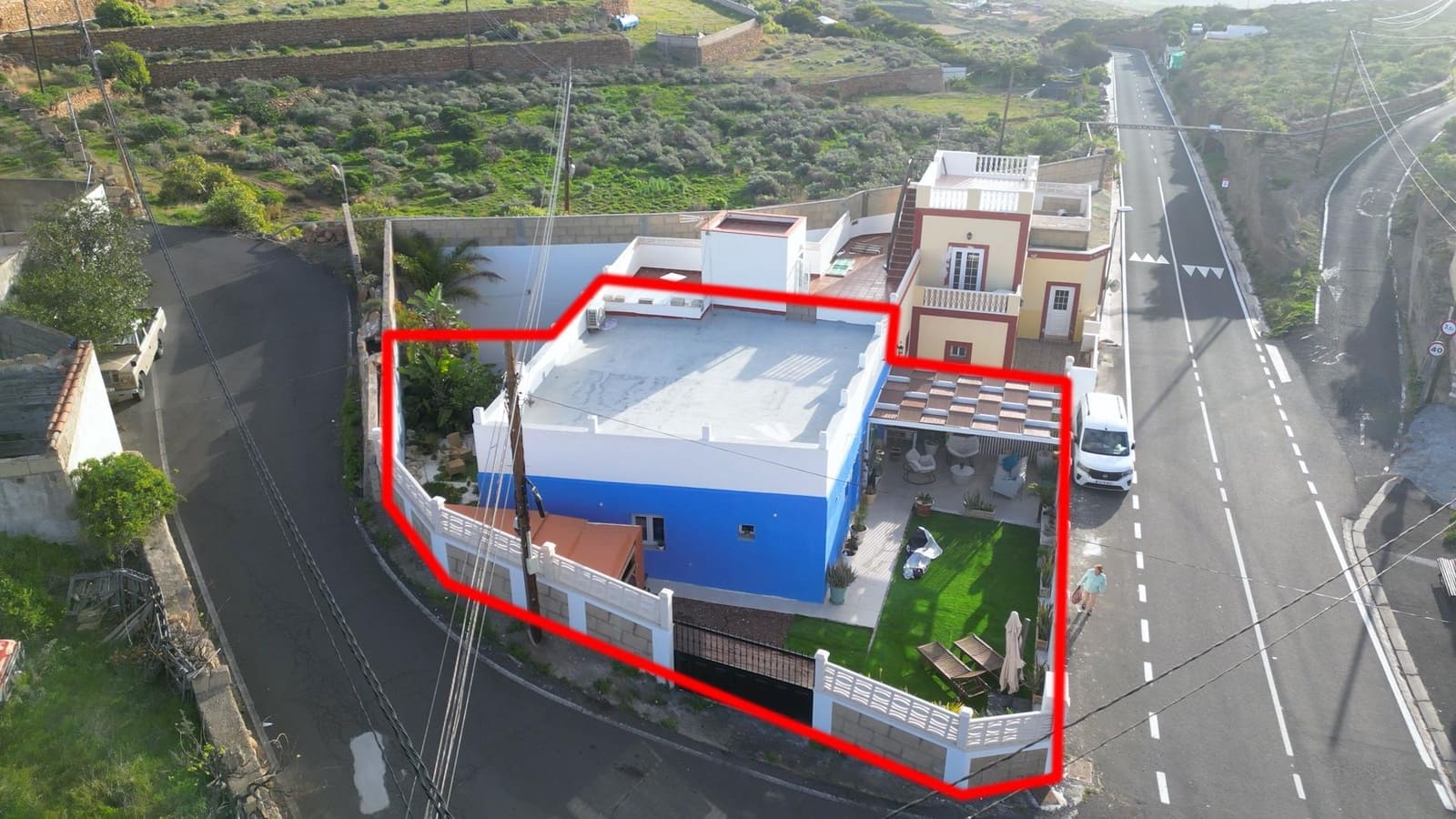 2 makuuhuone Huvila myytävänä paikassa Granadilla de Abona - 329 000 € (Ref: 9524396)