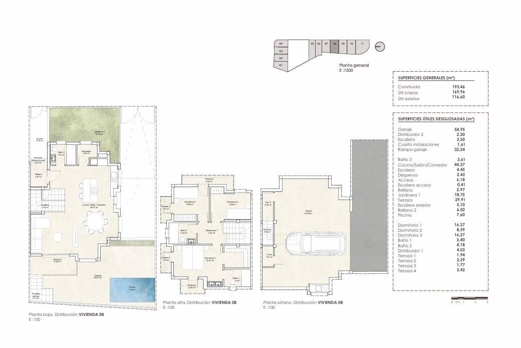 3 sypialnia Dom blizniak na sprzedaż w La Orotava z garażem - 520 000 € (Ref: 9615572)