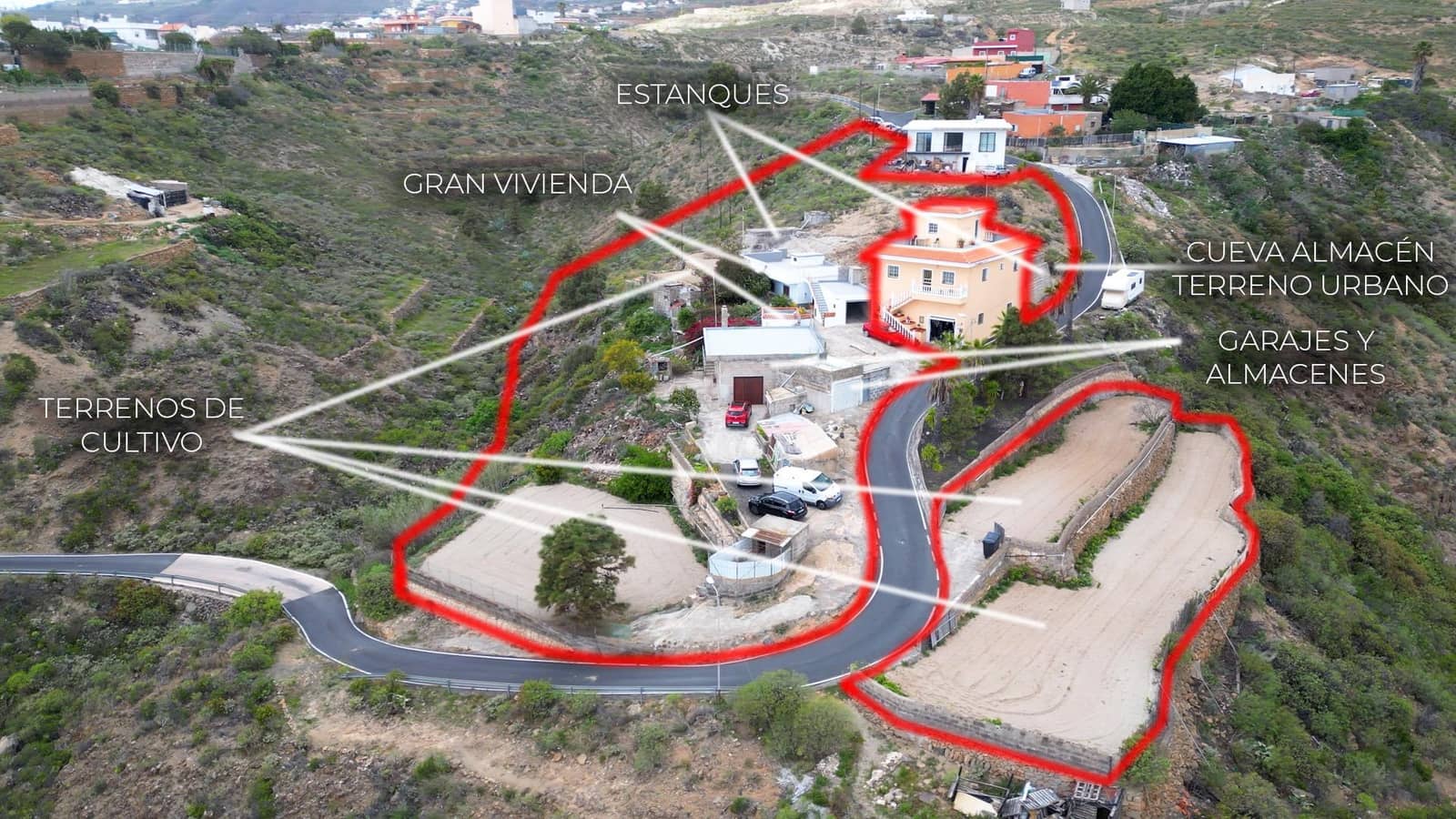 6 quarto Quinta/Casa Rural para venda em Granadilla de Abona com garagem - 809 000 € (Ref: 9811987)