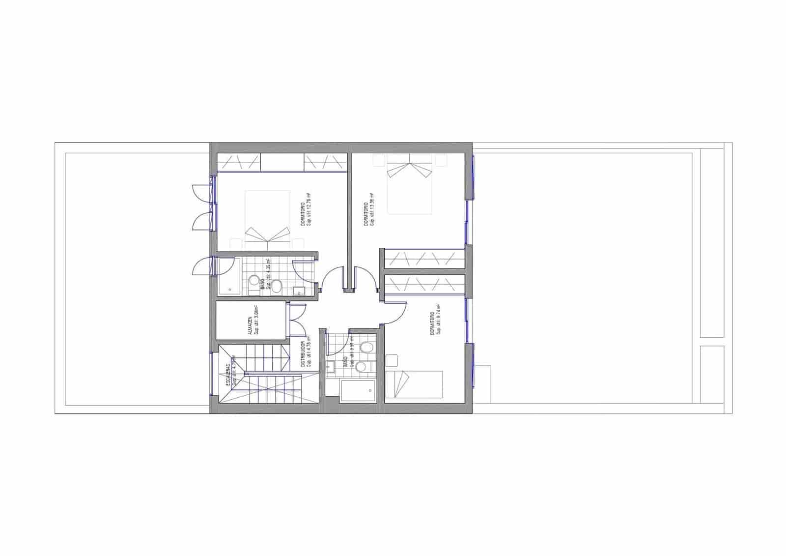 3 bedroom Terraced Villa for sale in Acoran with garage - € 565,000 (Ref: 9818303)