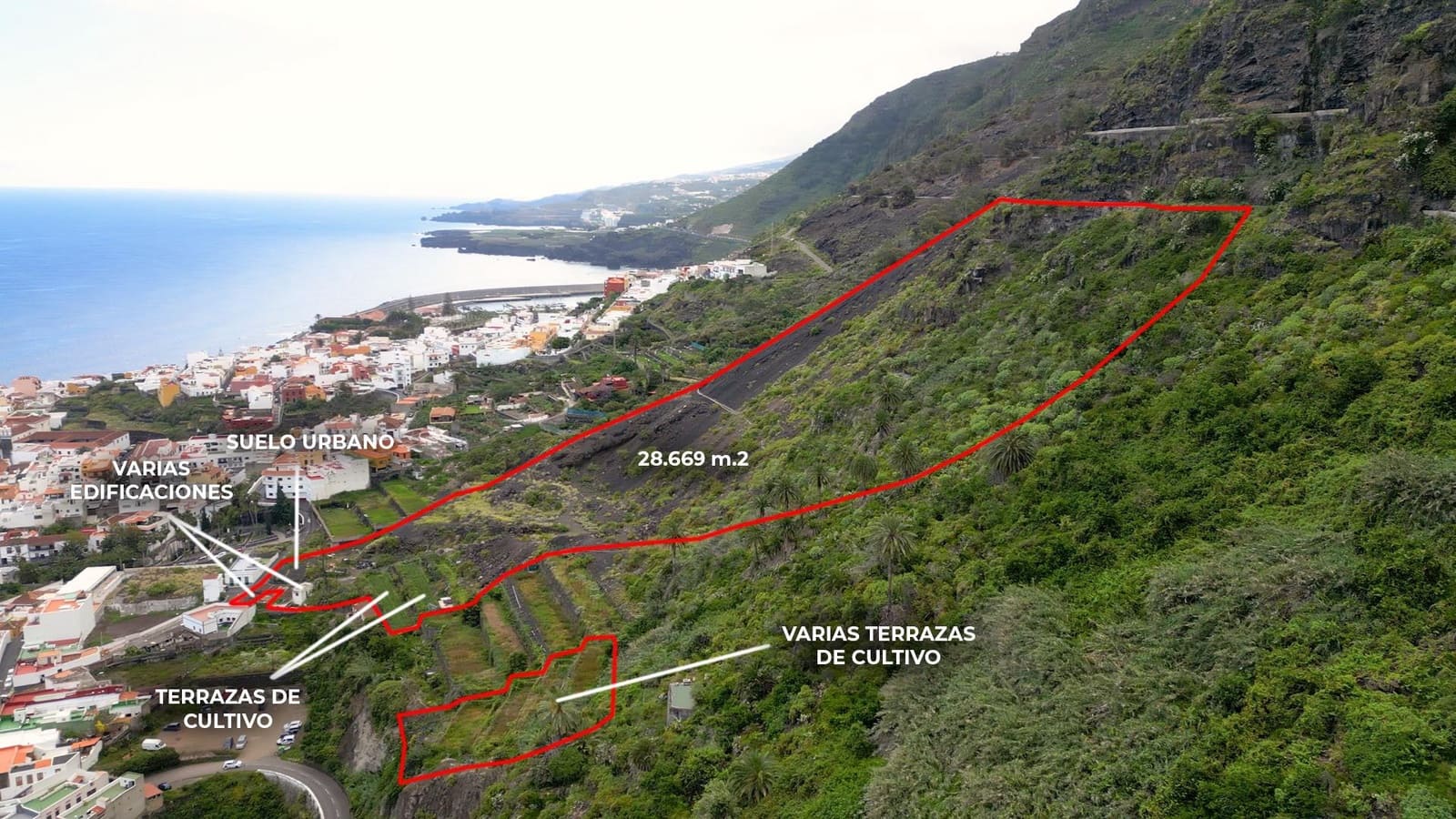 Building Plot for sale in Garachico - € 180,000 (Ref: 9825334)