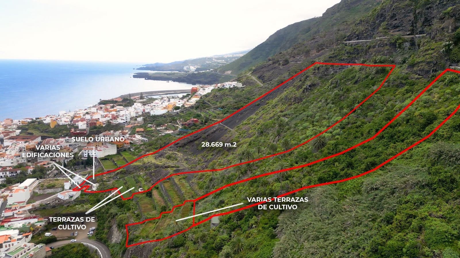 Building Plot for sale in Garachico - € 180,000 (Ref: 9825334)