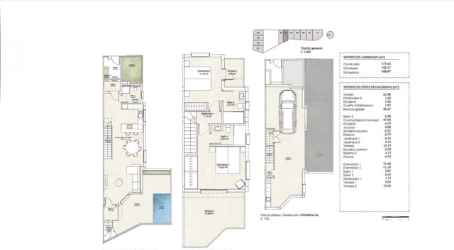 3 chambre Villa/Maison Semi-Mitoyenne à vendre à La Orotava avec piscine garage - 455 000 € (Ref: 9831605)