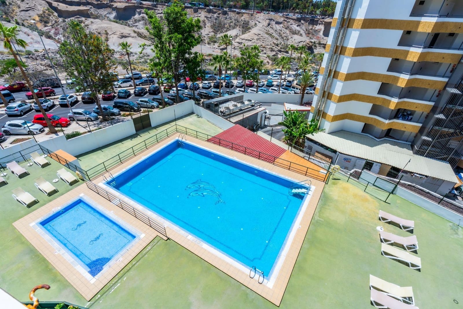 2 quarto Apartamento para venda em Costa Adeje com piscina - 234 000 € (Ref: 9868665)