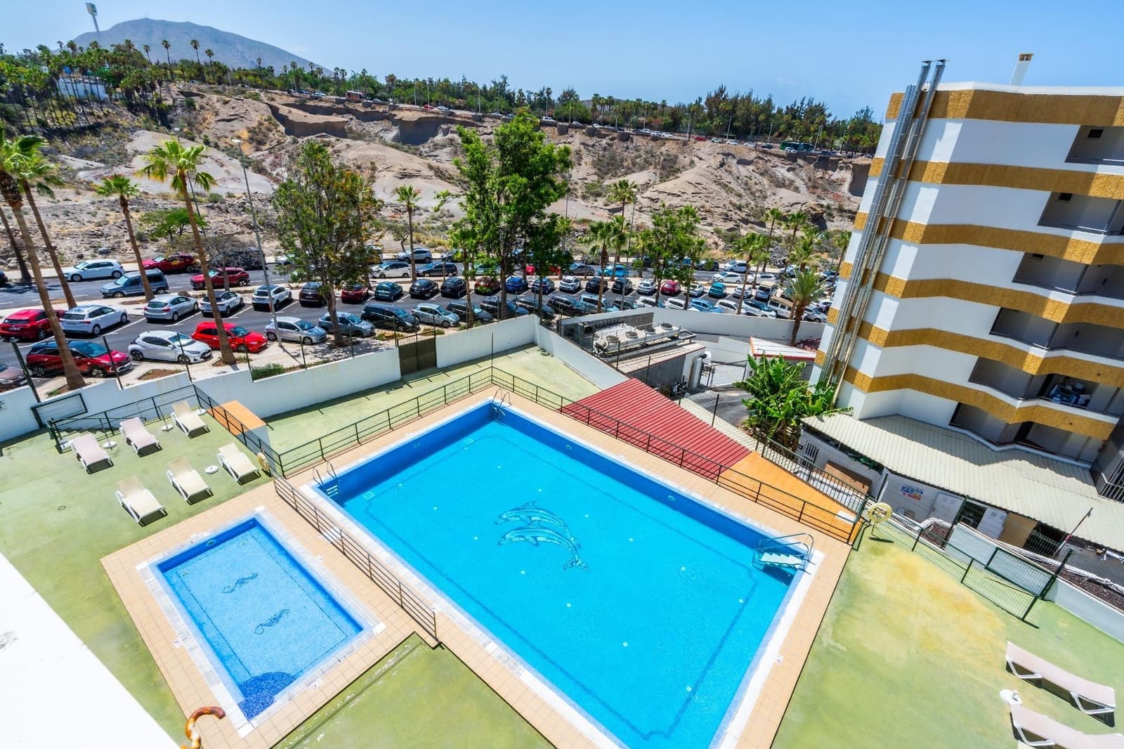 2 quarto Apartamento para venda em Costa Adeje com piscina - 234 000 € (Ref: 9868665)