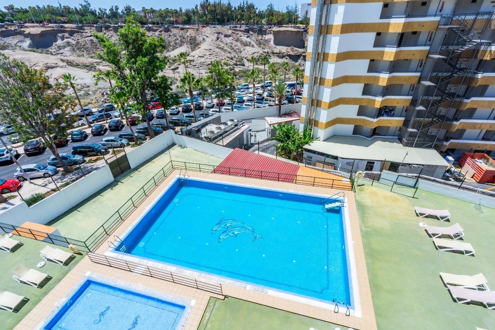 2 quarto Apartamento para venda em Costa Adeje com piscina - 234 000 € (Ref: 9868665)