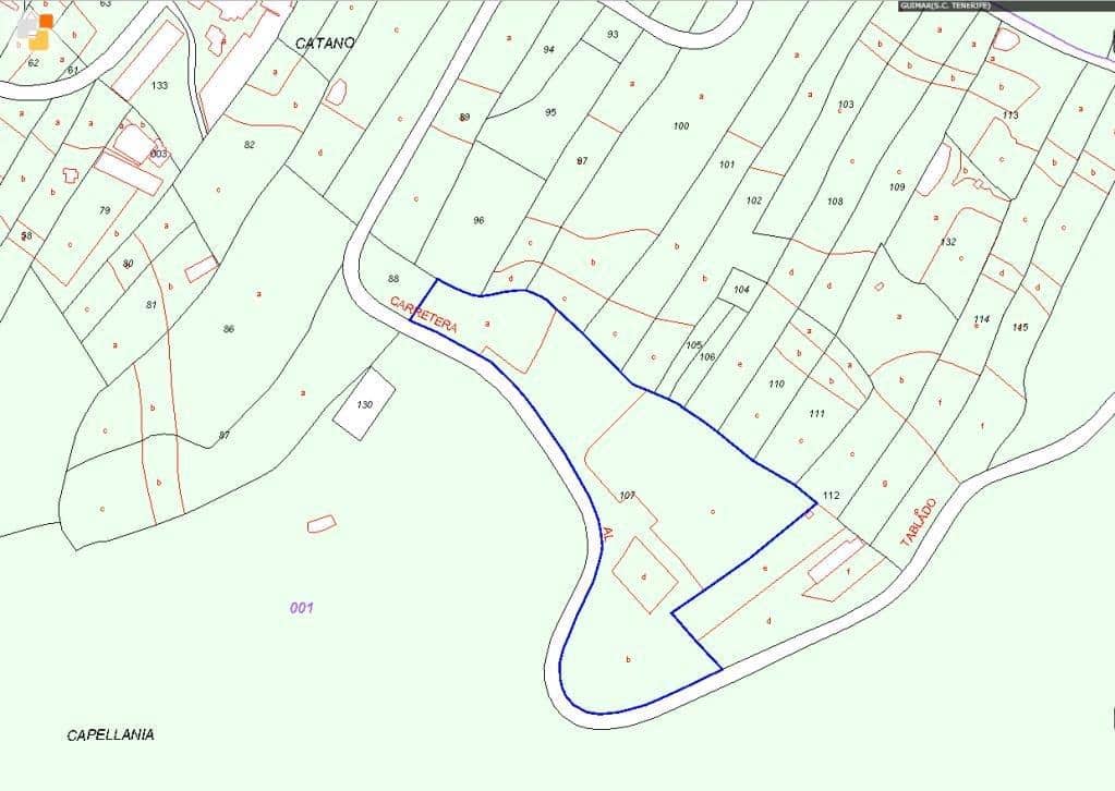Ubebygd land til salgs i Guimar - € 85 000 (Ref: 9952700)