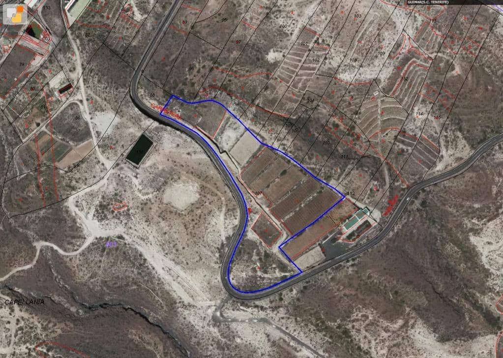 Ubebygd land til salgs i Guimar - € 85 000 (Ref: 9952700)