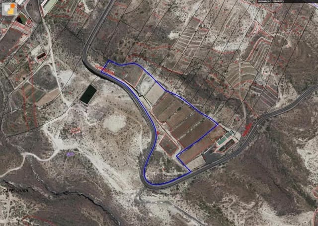 Ubebygd land til salgs i Güímar - € 85 000 (Ref: 9952700)