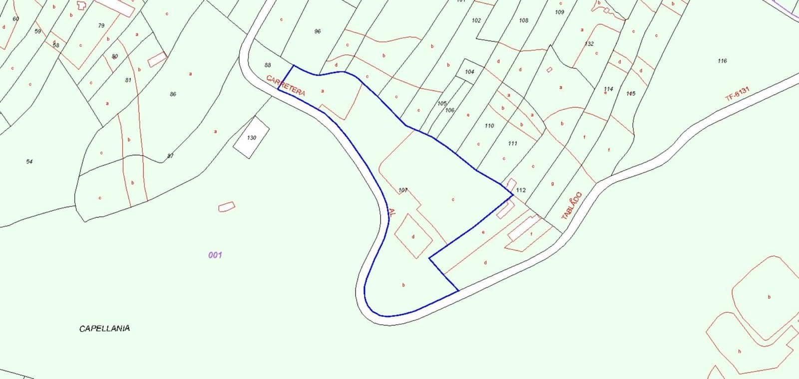 Ubebygd land til salgs i Guimar - € 85 000 (Ref: 9952700)