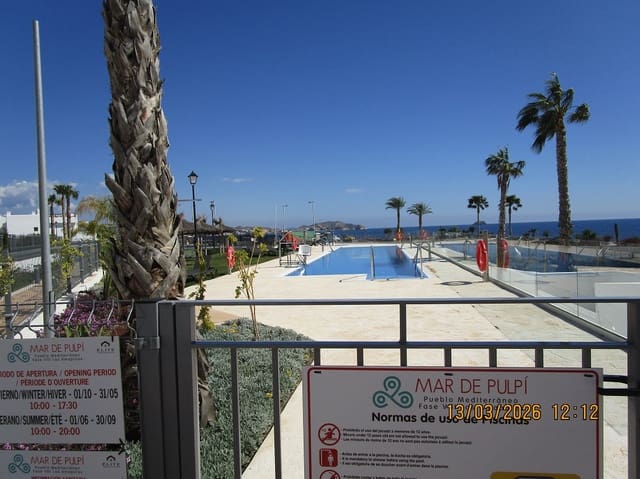 2 slaapkamer Strandappartement te koop in San Juan de los Terreros, Pulpí met zwembad garage - € 269.900 (Ref: 9716592)