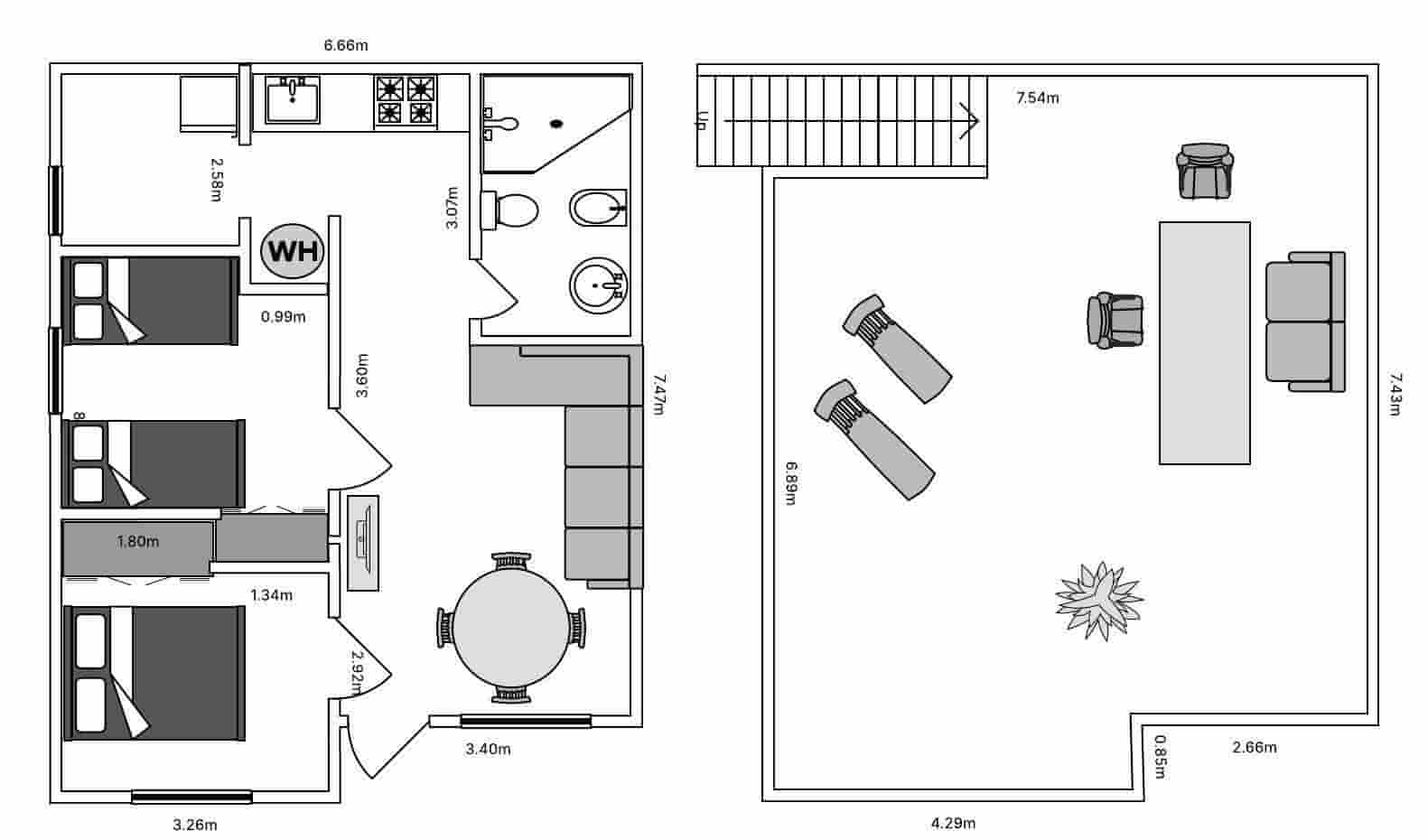 2 sovrum Radhus till salu i Torrevieja med pool - 157 000 € (Ref: 10100239)