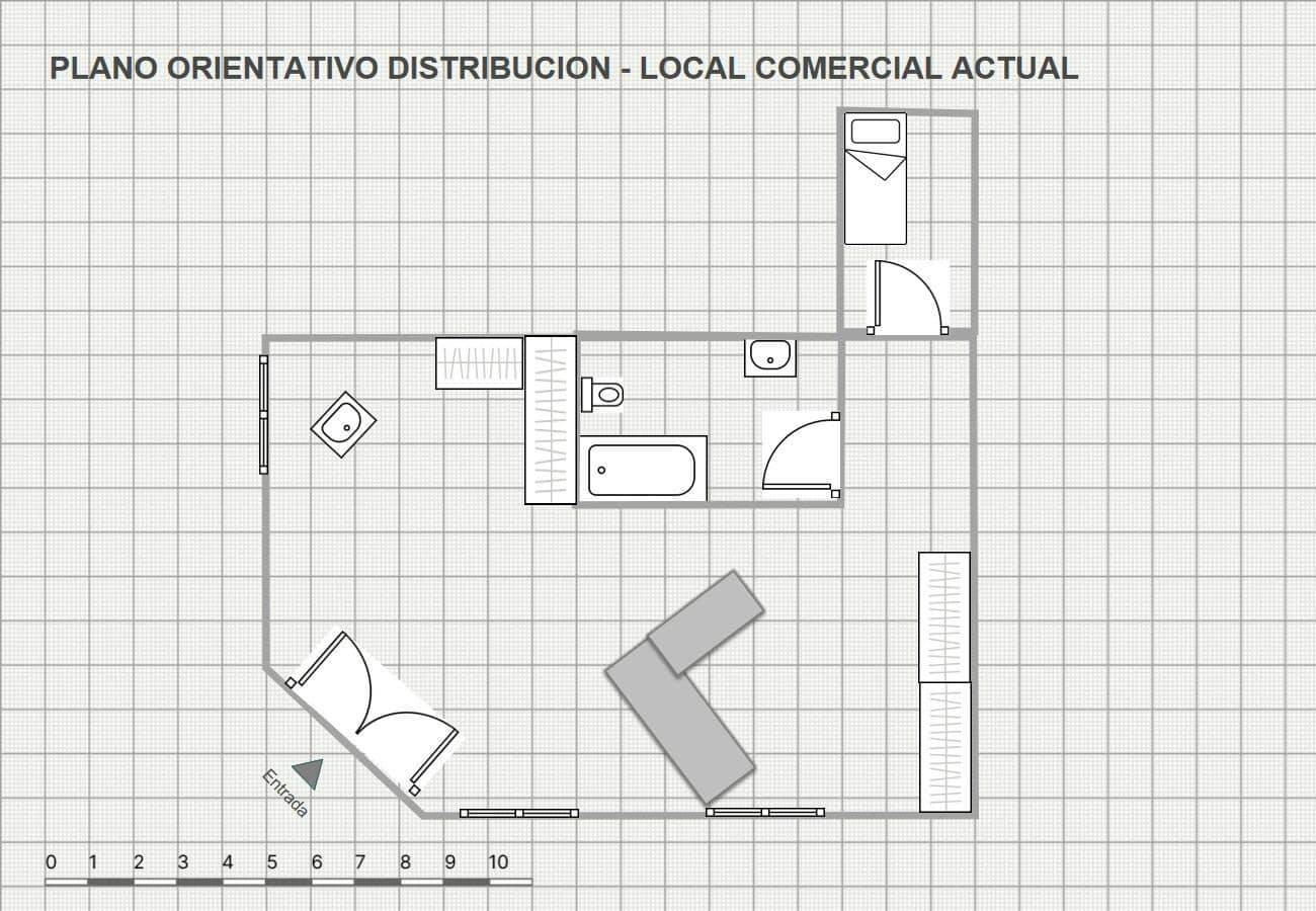 1 camera da letto Commerciale in vendita in Torrevieja - 75.000 € (Rif: 9462332)