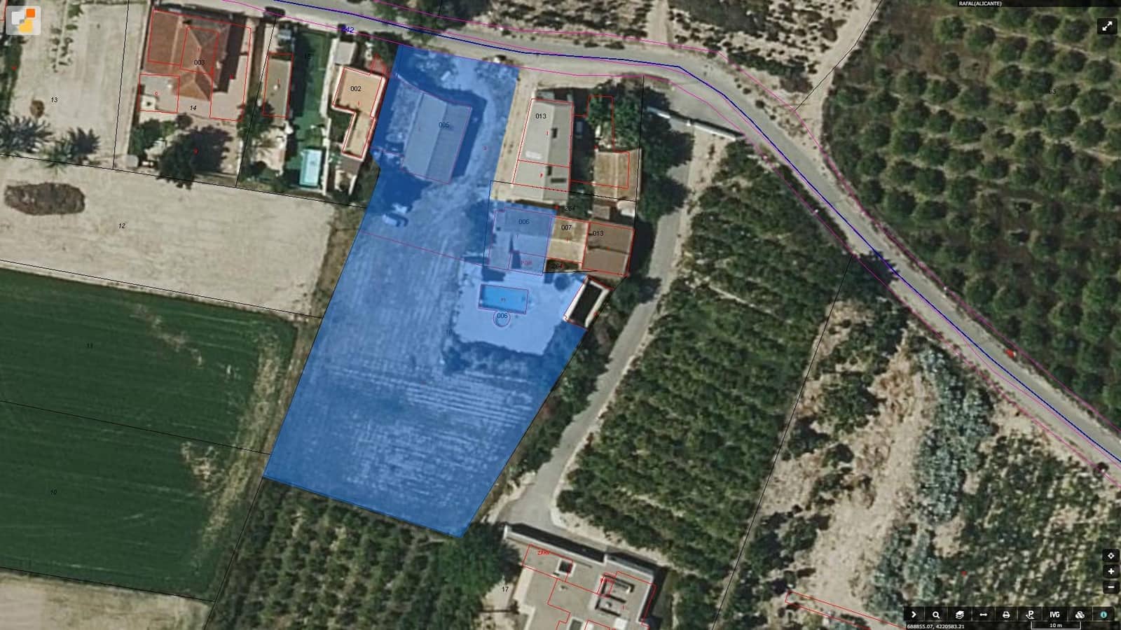 3 soveværelse Villa til salg i Orihuela med swimmingpool - € 150.000 (Ref: 9860125)