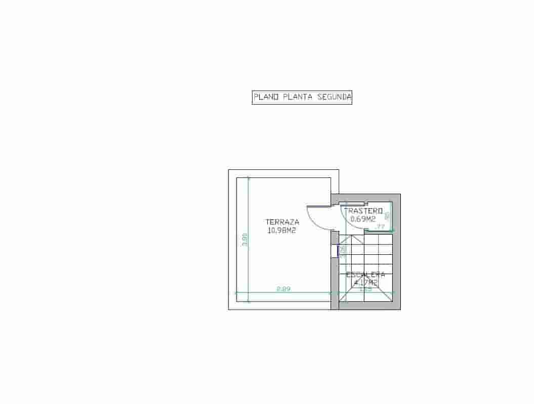 2 sovrum Radhus till salu i Torrevieja med pool - 175 000 € (Ref: 9908060)