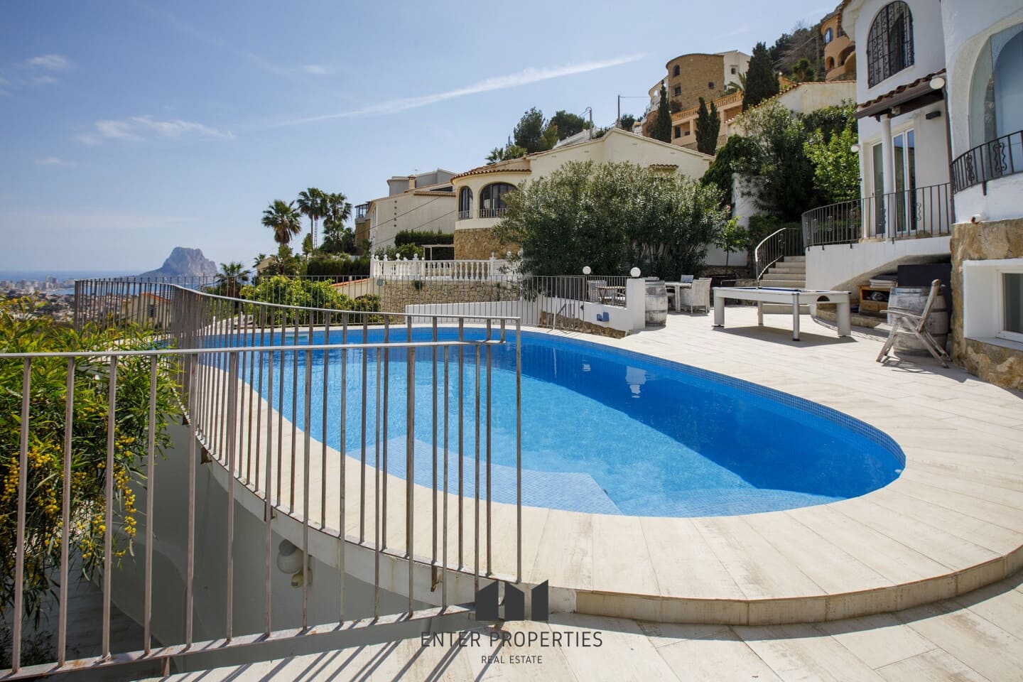 5 sypialnia Willa na sprzedaż w Calpe / Calp z basenem garażem - 635 000 € (Ref: 8920922)