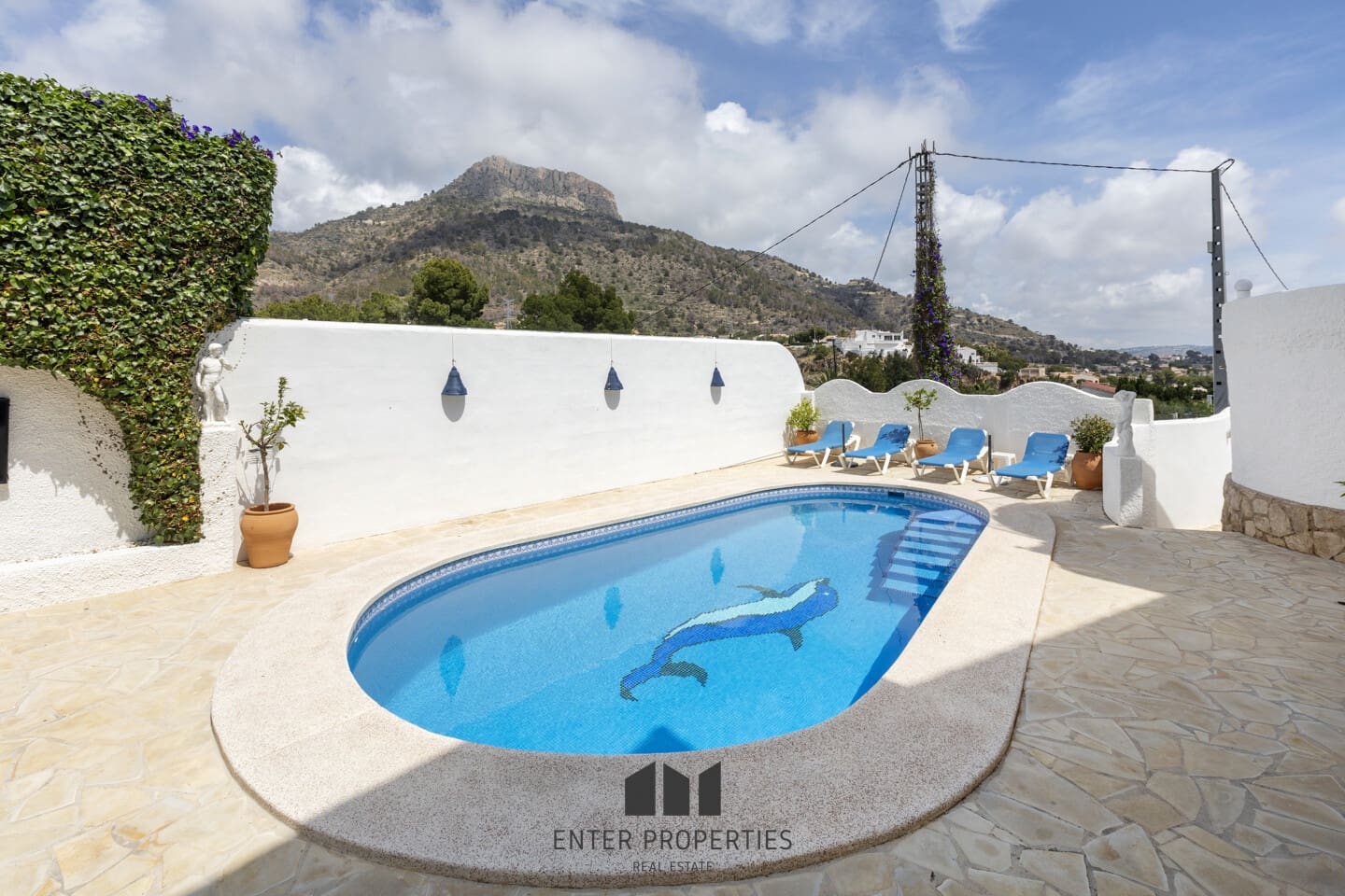 4 sypialnia Willa na sprzedaż w Calpe / Calp z basenem garażem - 645 000 € (Ref: 8991984)