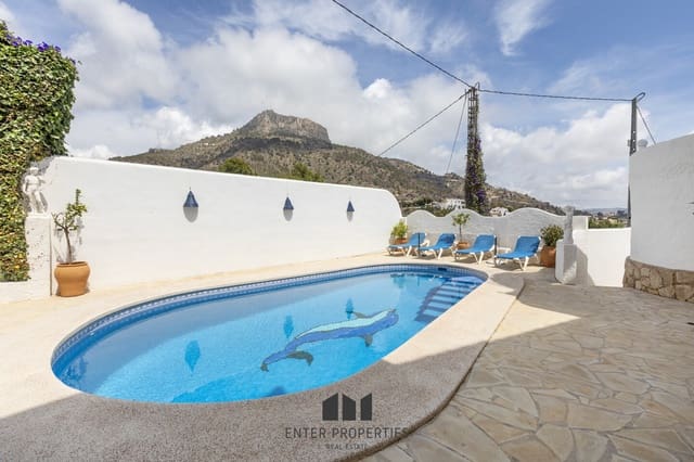 4 sypialnia Willa na sprzedaż w Maryvilla, Calpe / Calp z basenem garażem - 645 000 € (Ref: 8991984)