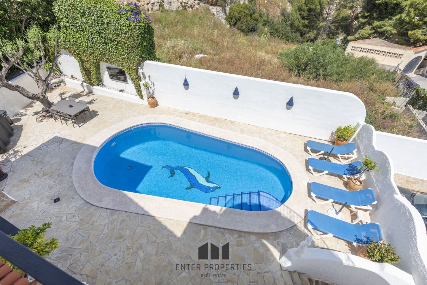 4 sypialnia Willa na sprzedaż w Calpe / Calp z basenem garażem - 645 000 € (Ref: 8991984)