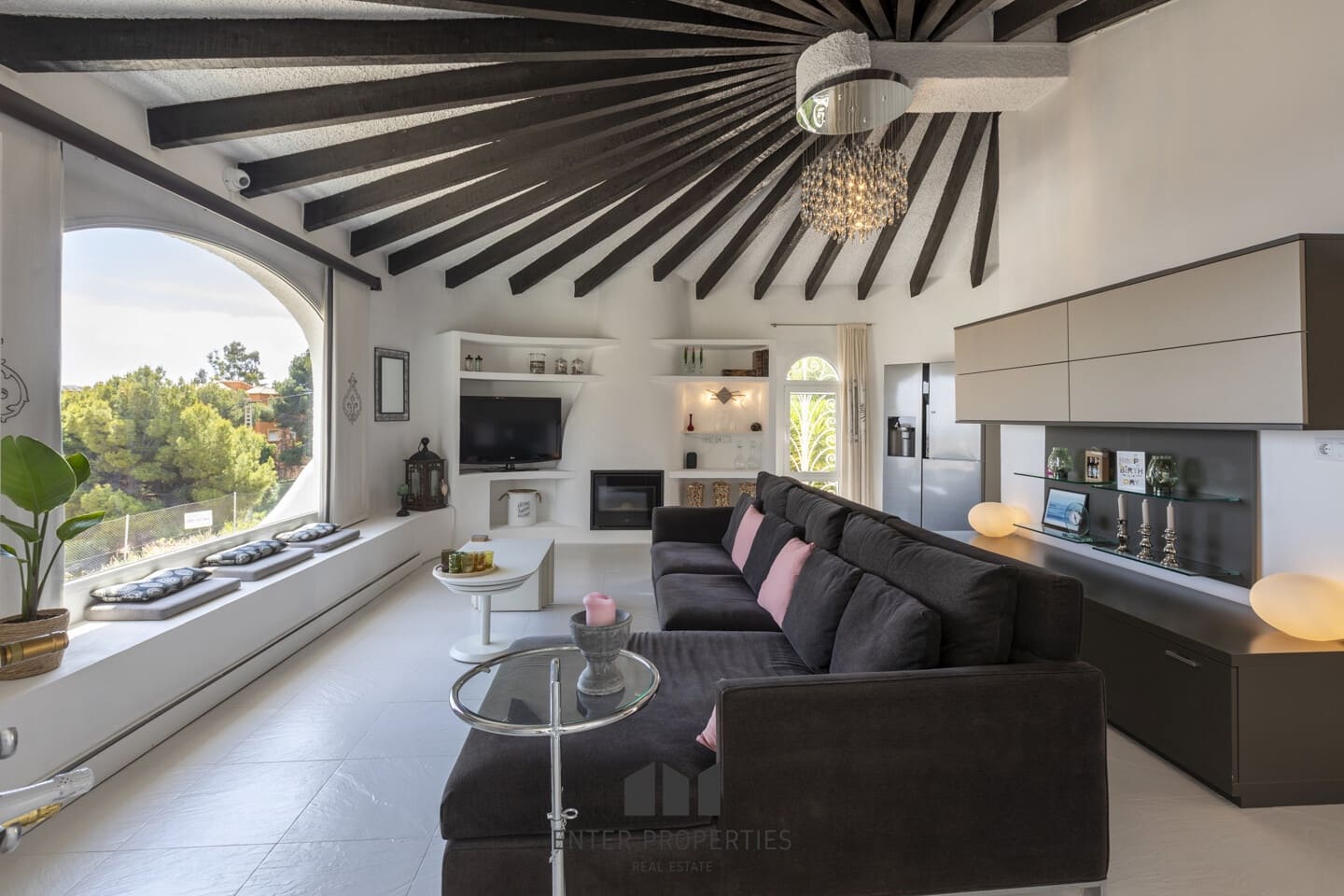 4 sypialnia Willa na sprzedaż w Calpe / Calp z basenem garażem - 645 000 € (Ref: 8991984)