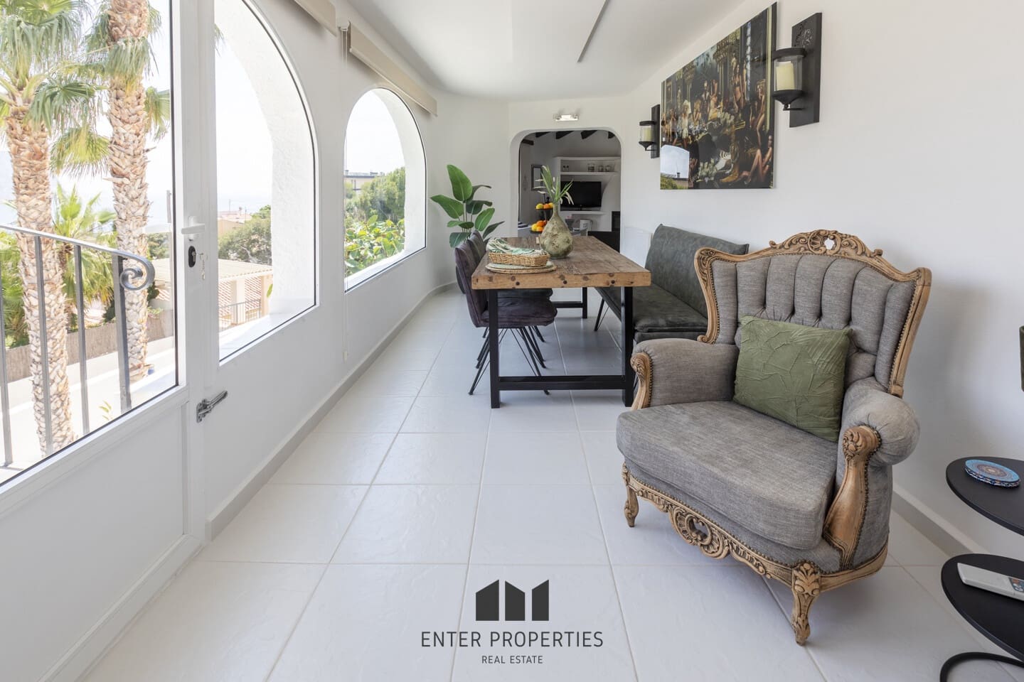 4 sypialnia Willa na sprzedaż w Calpe / Calp z basenem garażem - 645 000 € (Ref: 8991984)