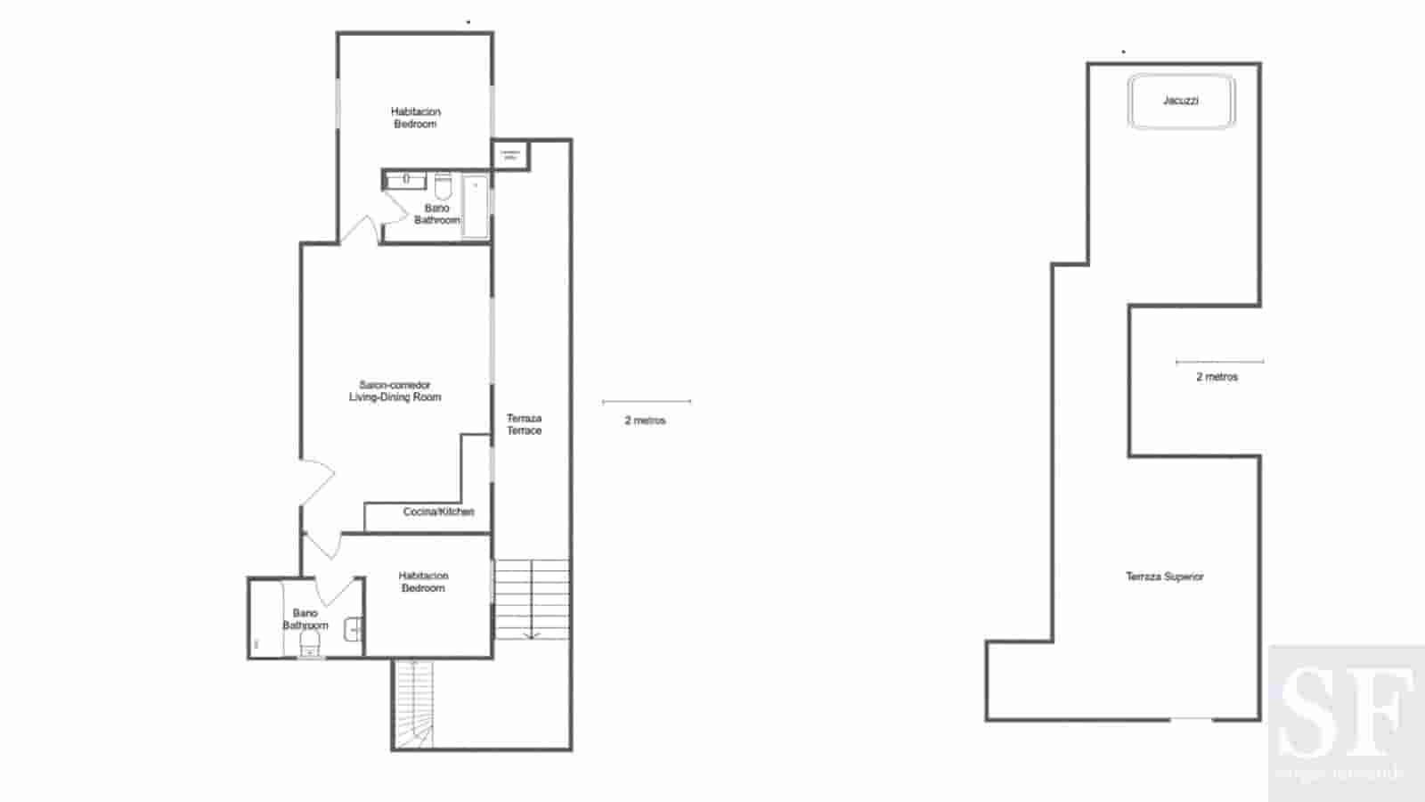 2 camera da letto Appartamento da affitare come casa vacanza in Competa - 650 € (Rif: 6348905)