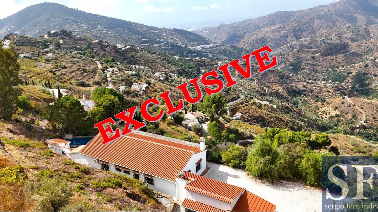 2 sovrum Villa till salu i Sayalonga med pool - 455 000 € (Ref: 9314622)