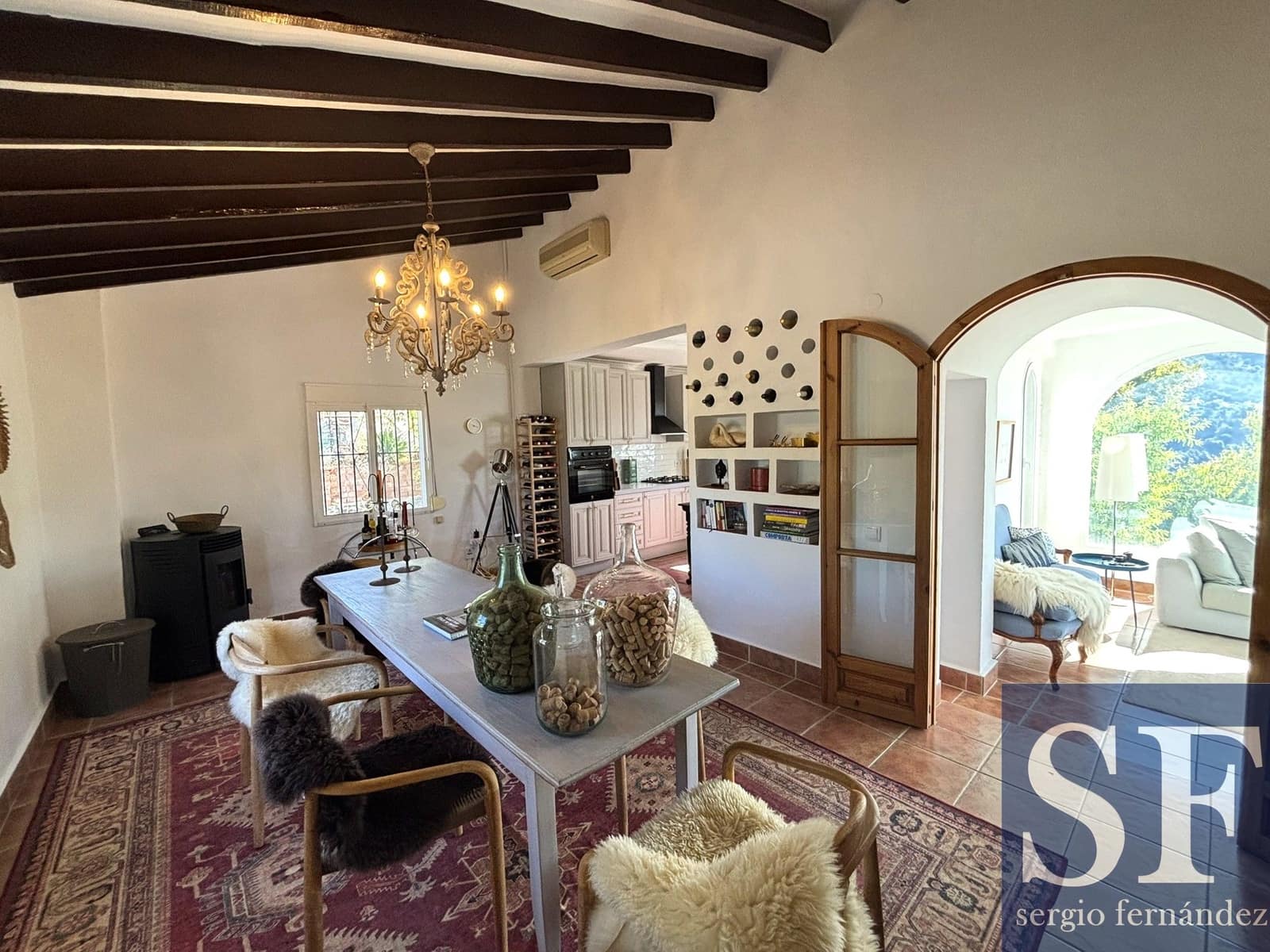 Chalet de 3 habitaciones en Cómpeta en venta con piscina garaje - 495.000 € (Ref: 9891459)