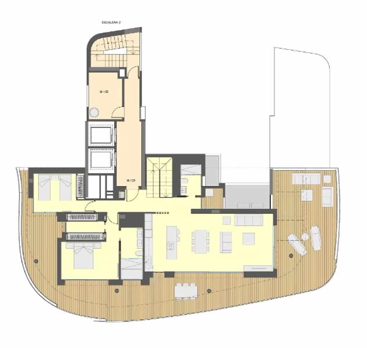 3 soverom Leilighet til salgs i Benidorm med svømmebasseng garasje - € 1 983 000 (Ref: 8636146)