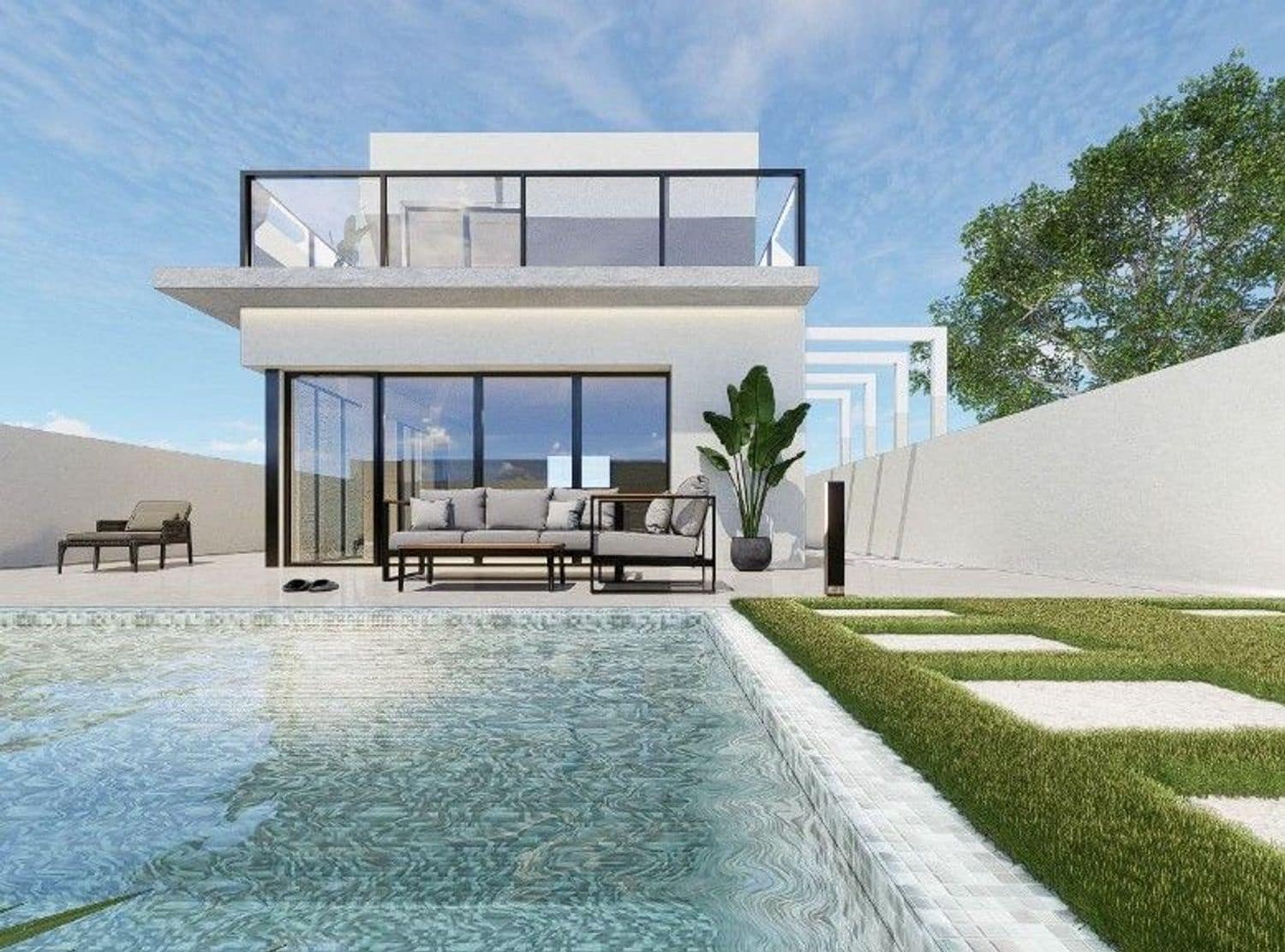 3 chambre Villa/Maison à vendre à Pilar de la Horadada avec piscine - 435 000 € (Ref: 8788993)