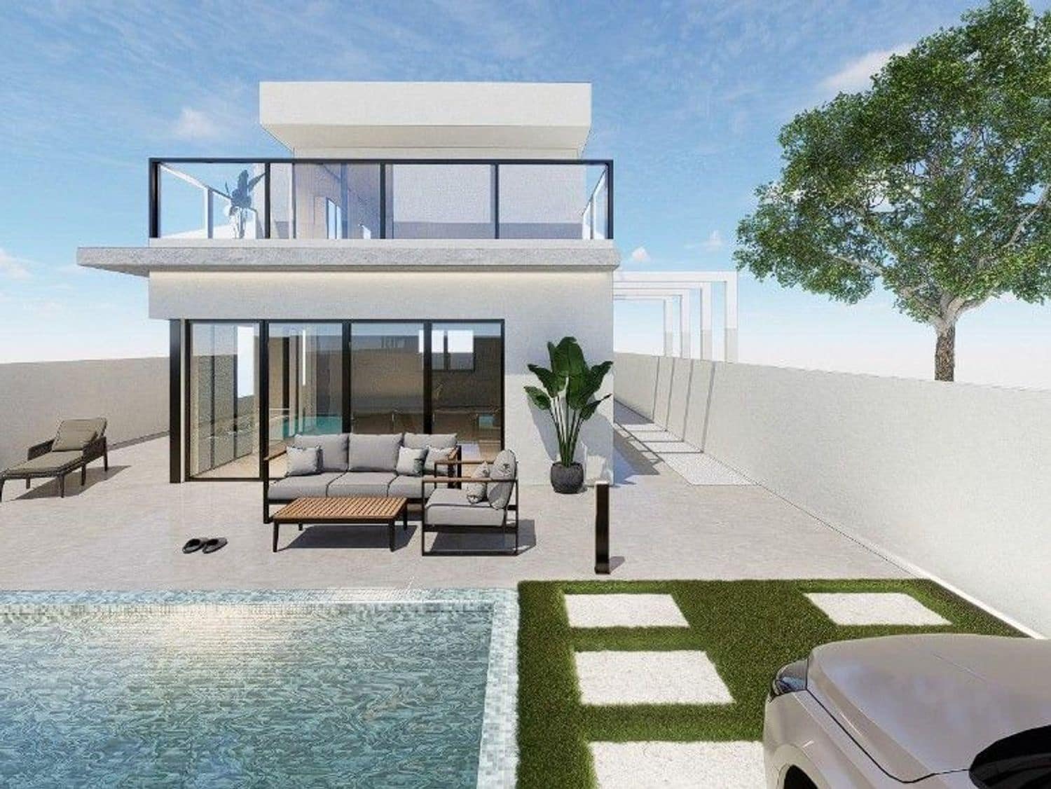 3 chambre Villa/Maison à vendre à Pilar de la Horadada avec piscine - 435 000 € (Ref: 8788993)