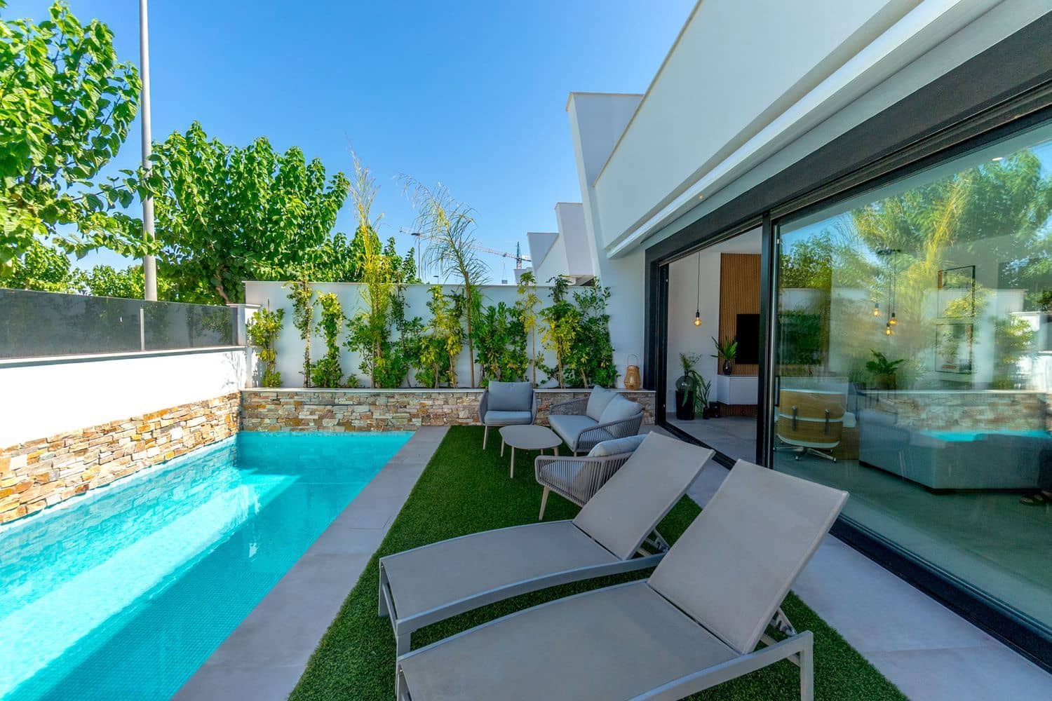 3 bedroom Villa for sale in Santiago de la Ribera with pool garage - € 686,000 (Ref: 9102620)