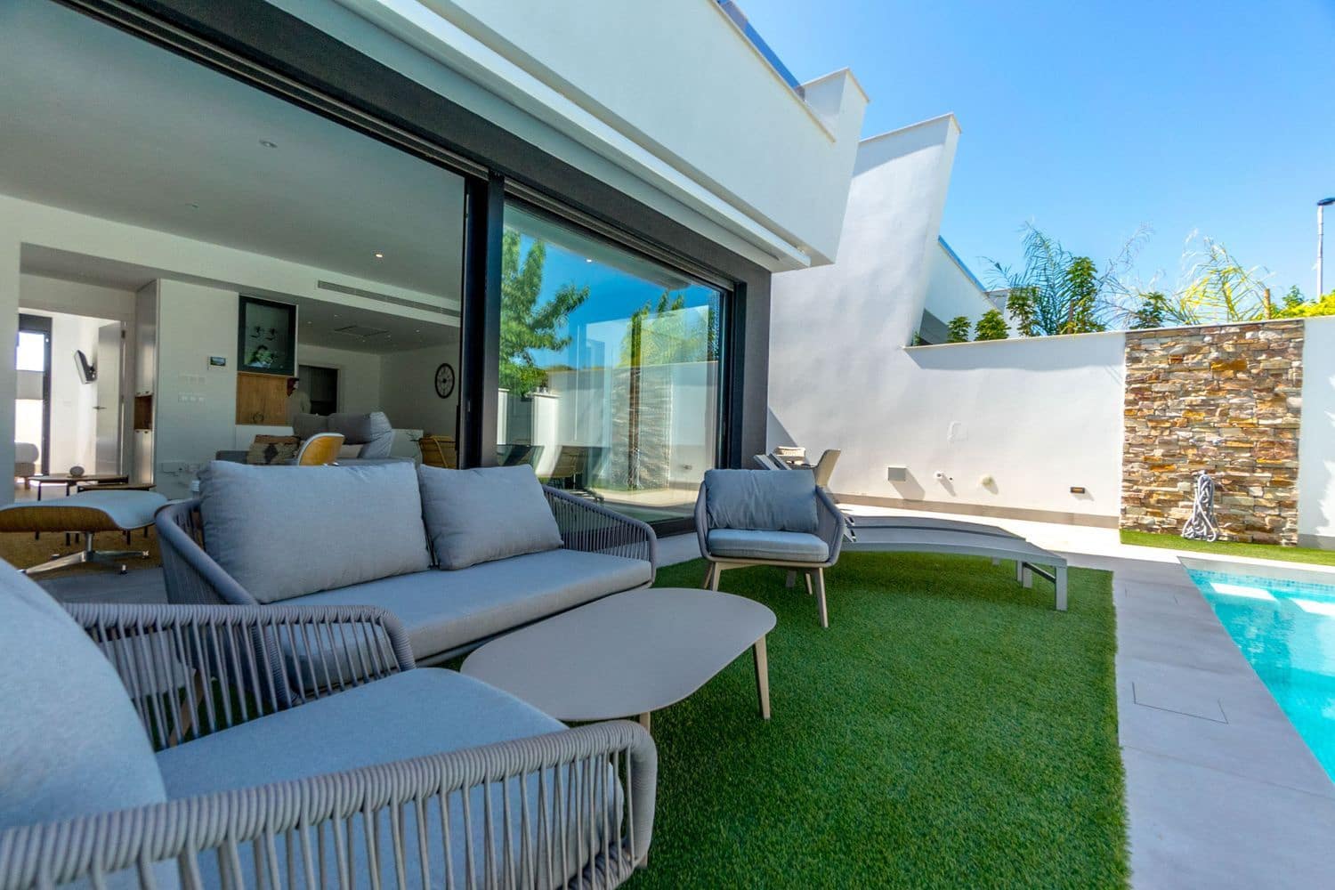 3 bedroom Villa for sale in Santiago de la Ribera with pool garage - € 686,000 (Ref: 9102620)