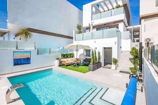 4 Zimmer Villa zu verkaufen in Villamartín - Las Filipinas, Orihuela mit Pool Garage - 499.000 € (Ref: 9280687)