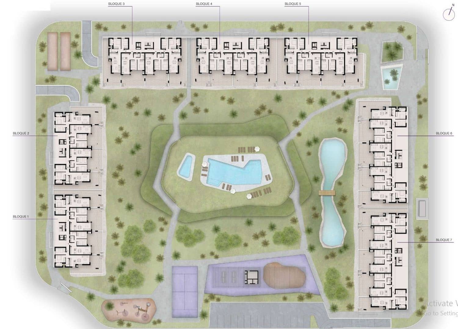 2 Zimmer Apartment zu verkaufen in Torrevieja mit Pool Garage - 288.000 € (Ref: 9371246)