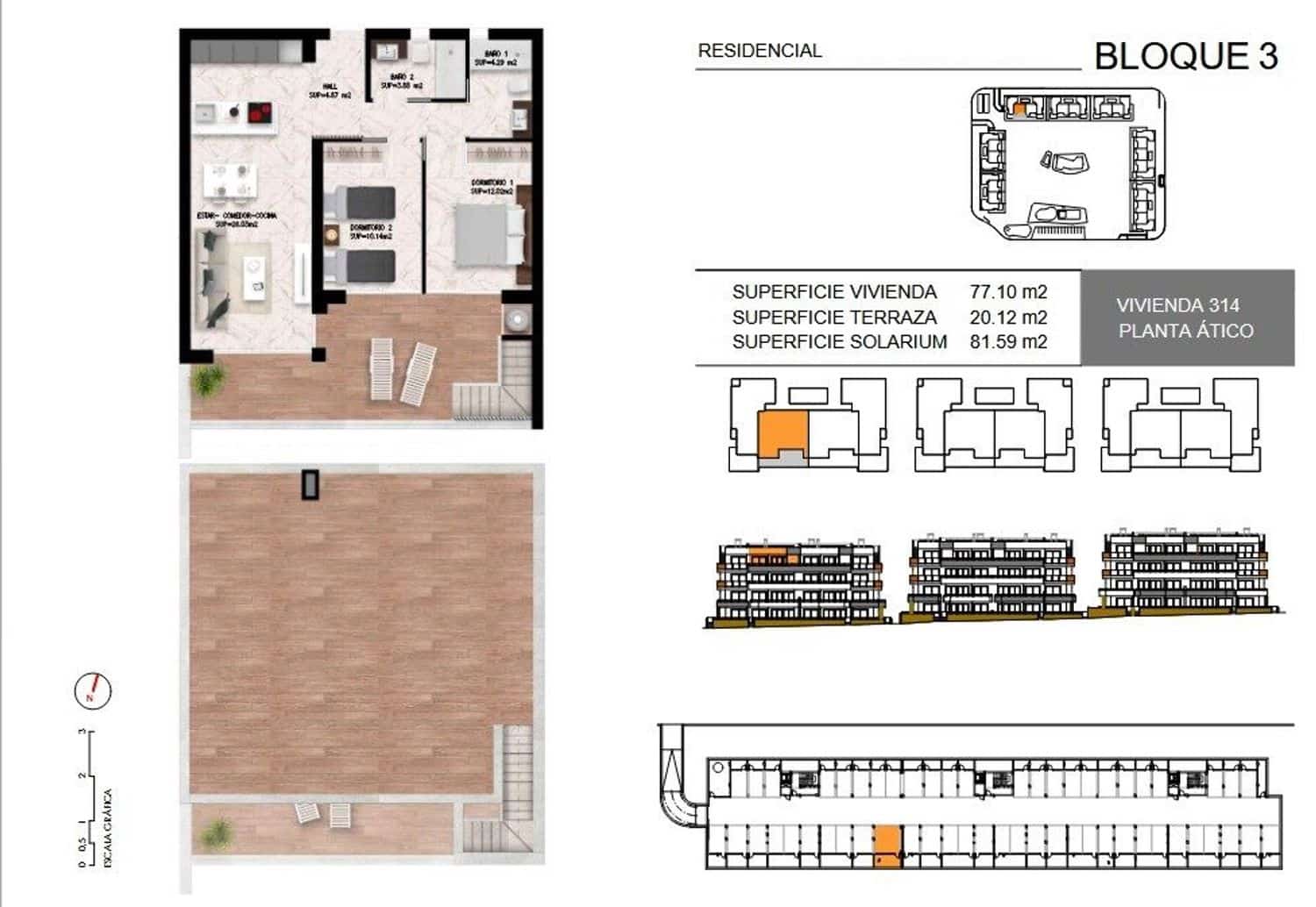 2 sypialnia Apartament na sprzedaż w Torrevieja z basenem garażem - 340 000 € (Ref: 9450082)