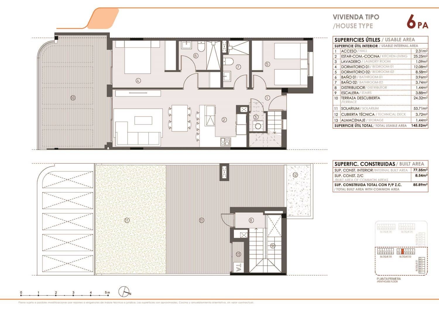 2 sypialnia Apartament na sprzedaż w Torrevieja z basenem garażem - 350 000 € (Ref: 9470346)