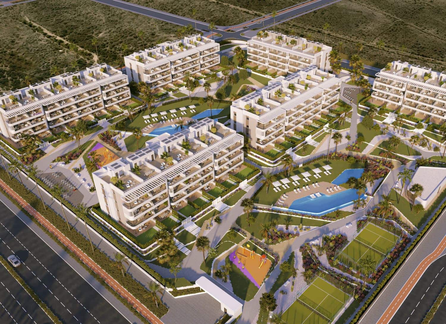 2 sypialnia Apartament na sprzedaż w Torrevieja z basenem garażem - 350 000 € (Ref: 9470346)