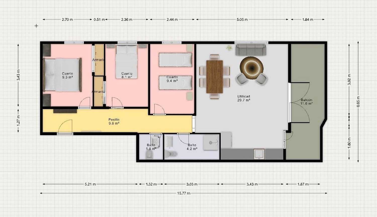 3 chambre Appartement à vendre à Torrevieja avec piscine garage - 214 900 € (Ref: 9547383)