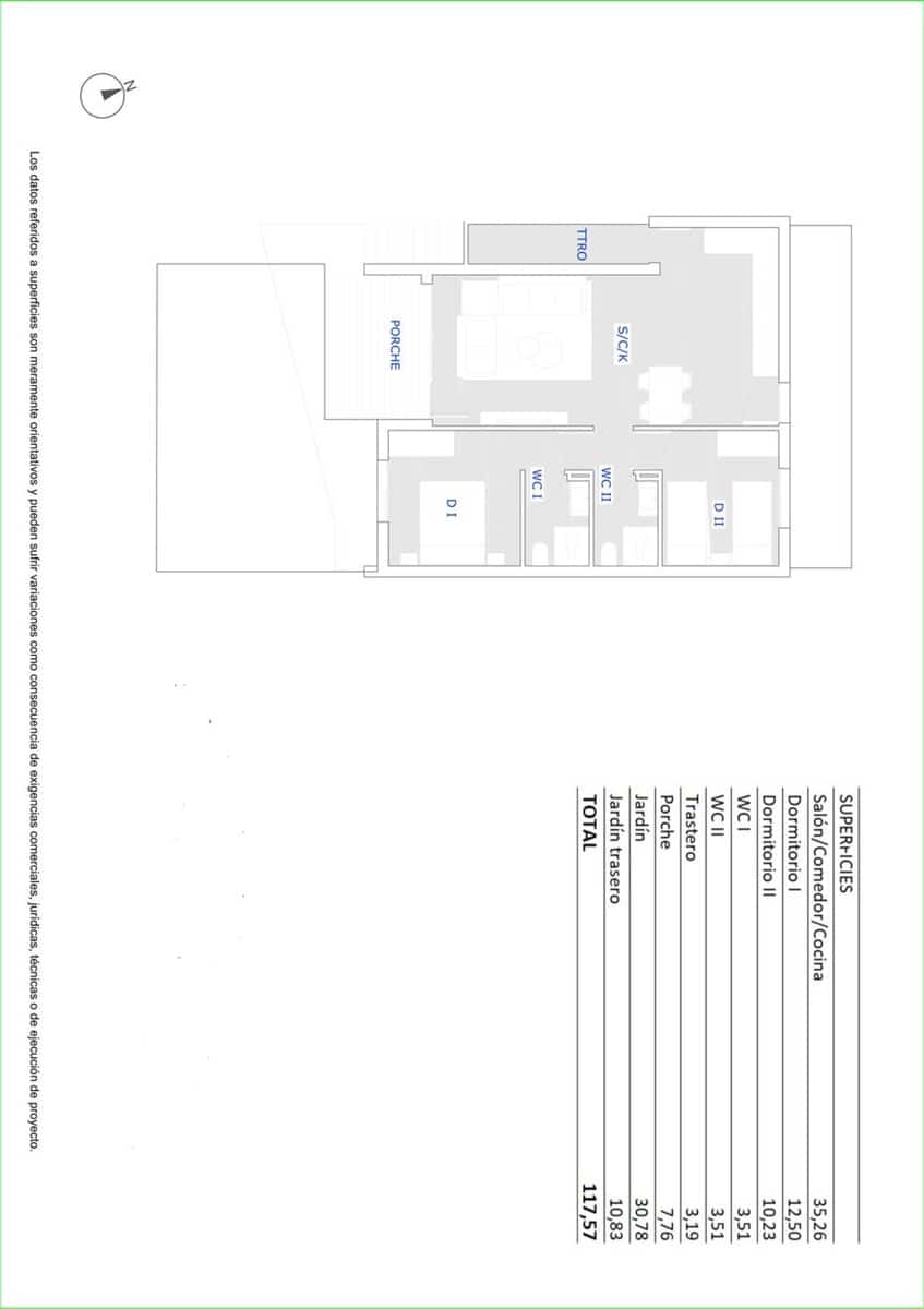 2 soveværelse Lejlighed til salg i San Miguel de Salinas med swimmingpool garage - € 224.900 (Ref: 9935494)