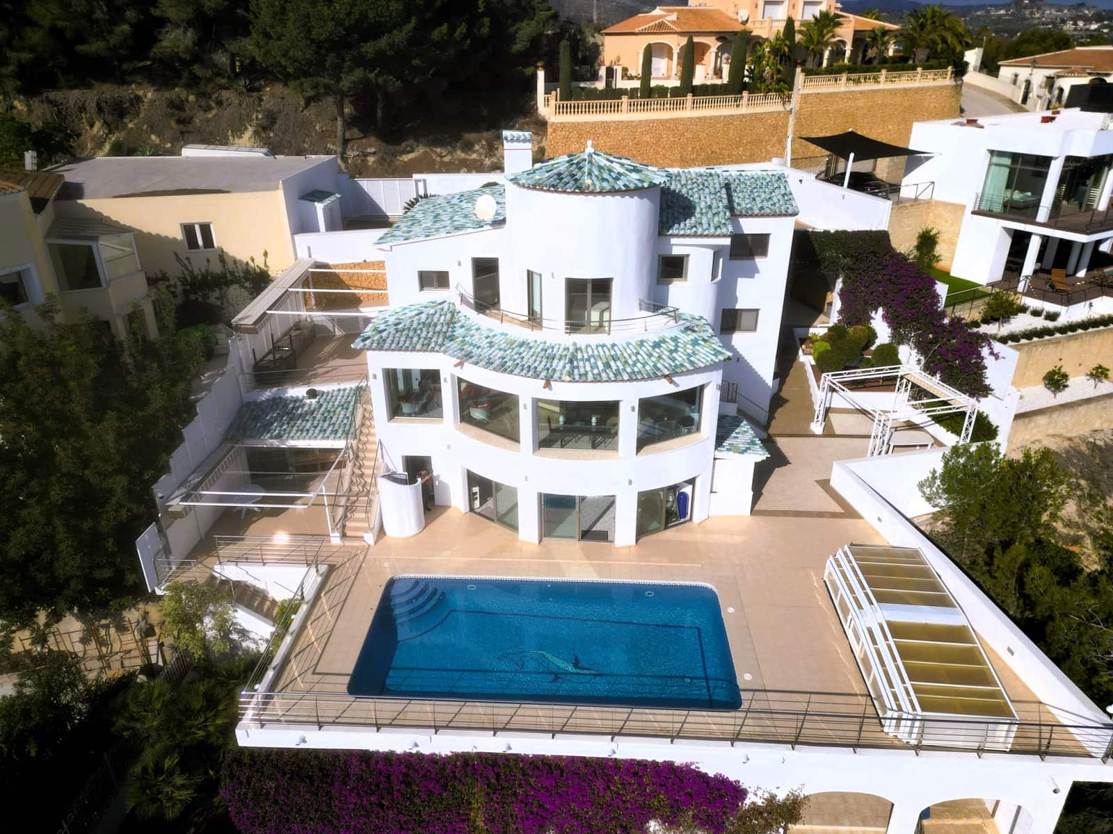 8 Zimmer Villa zu verkaufen in Calpe / Calp mit Pool Garage - 1.450.000 € (Ref: 9797711)