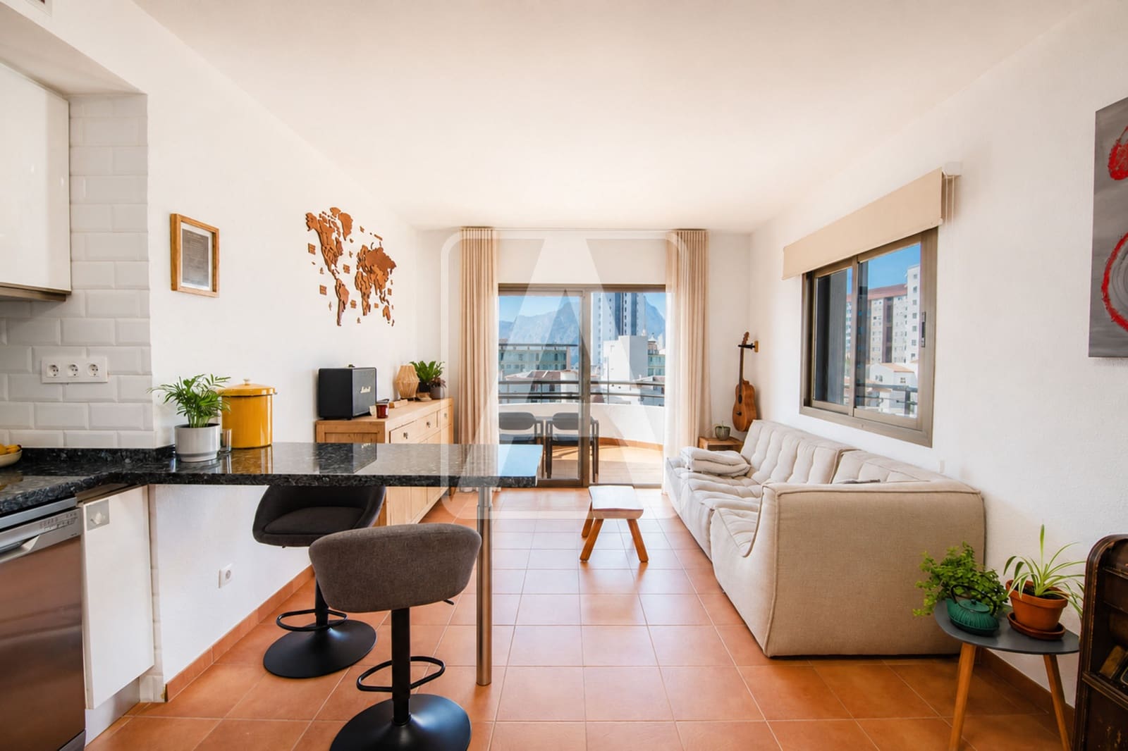 1 Zimmer Apartment zu verkaufen in Calpe / Calp mit Pool Garage - 170.000 € (Ref: 10014160)