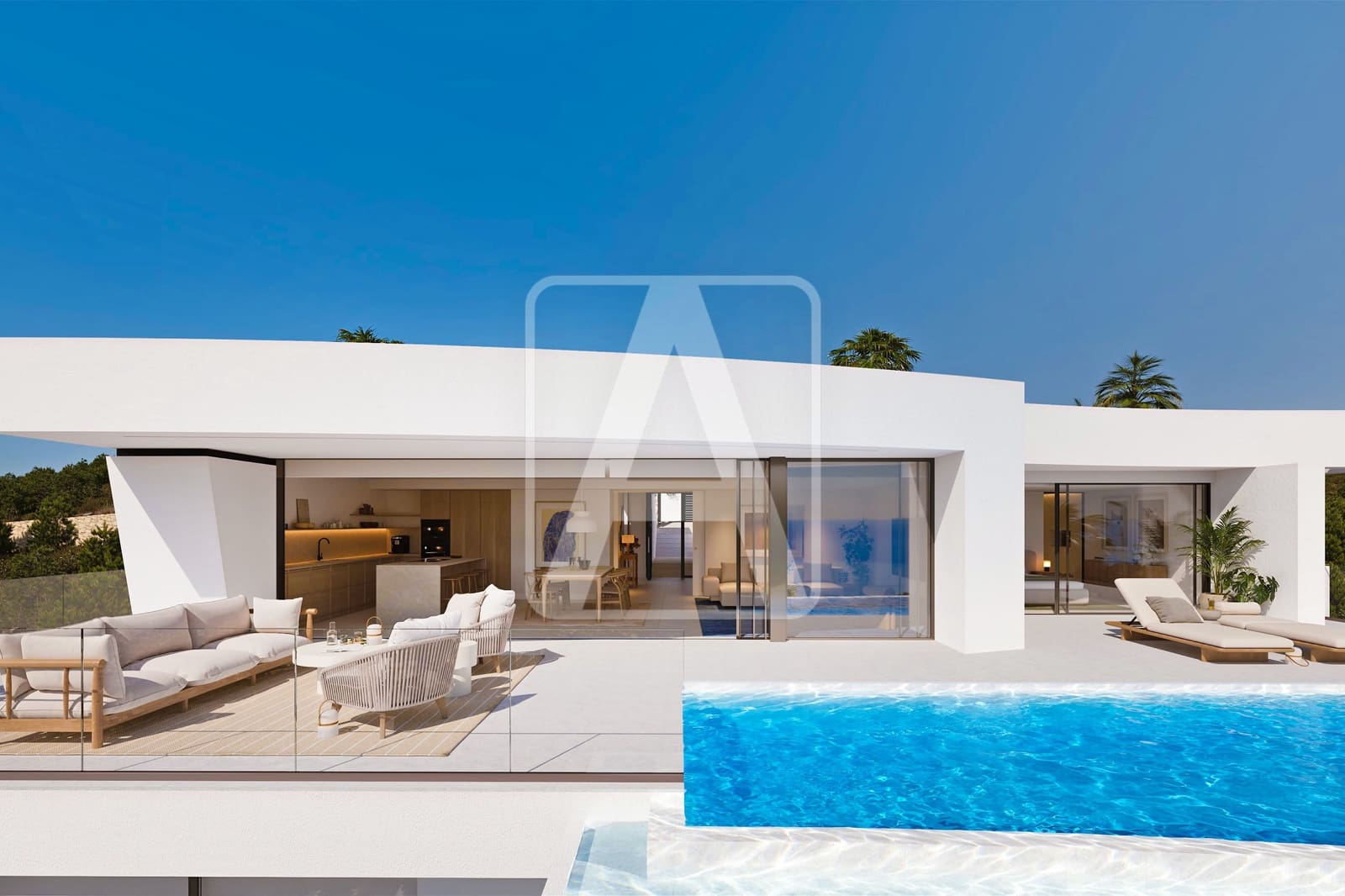 Chalet de 4 habitaciones en Cumbre del Sol en venta con piscina garaje - 2.605.000 € (Ref: 10015938)