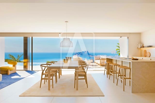 Chalet de 4 habitaciones en Cumbre del Sol, Benitachell / Benitatxell en venta con piscina garaje - 2.605.000 € (Ref: 10015938)