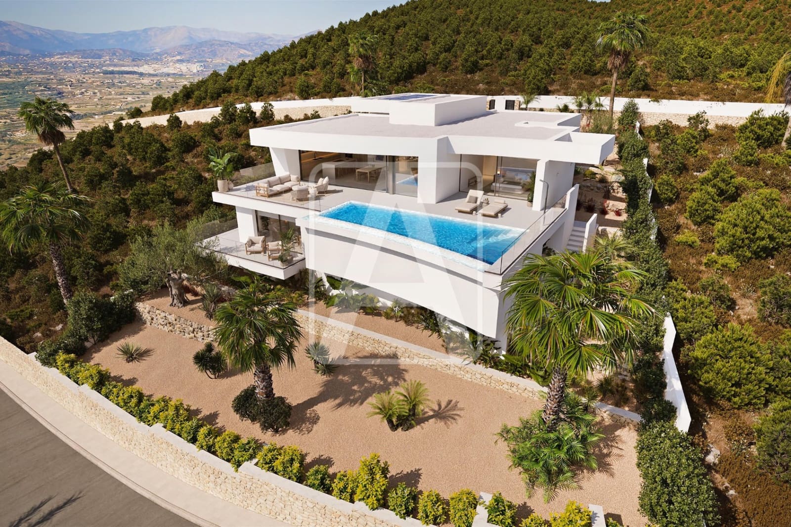 Chalet de 4 habitaciones en Cumbre del Sol en venta con piscina garaje - 2.605.000 € (Ref: 10015938)