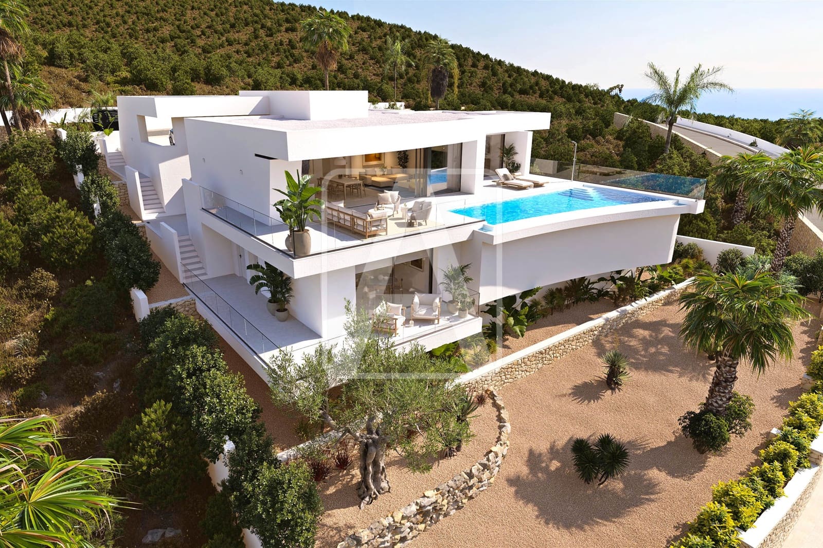 Chalet de 4 habitaciones en Cumbre del Sol en venta con piscina garaje - 2.605.000 € (Ref: 10015938)