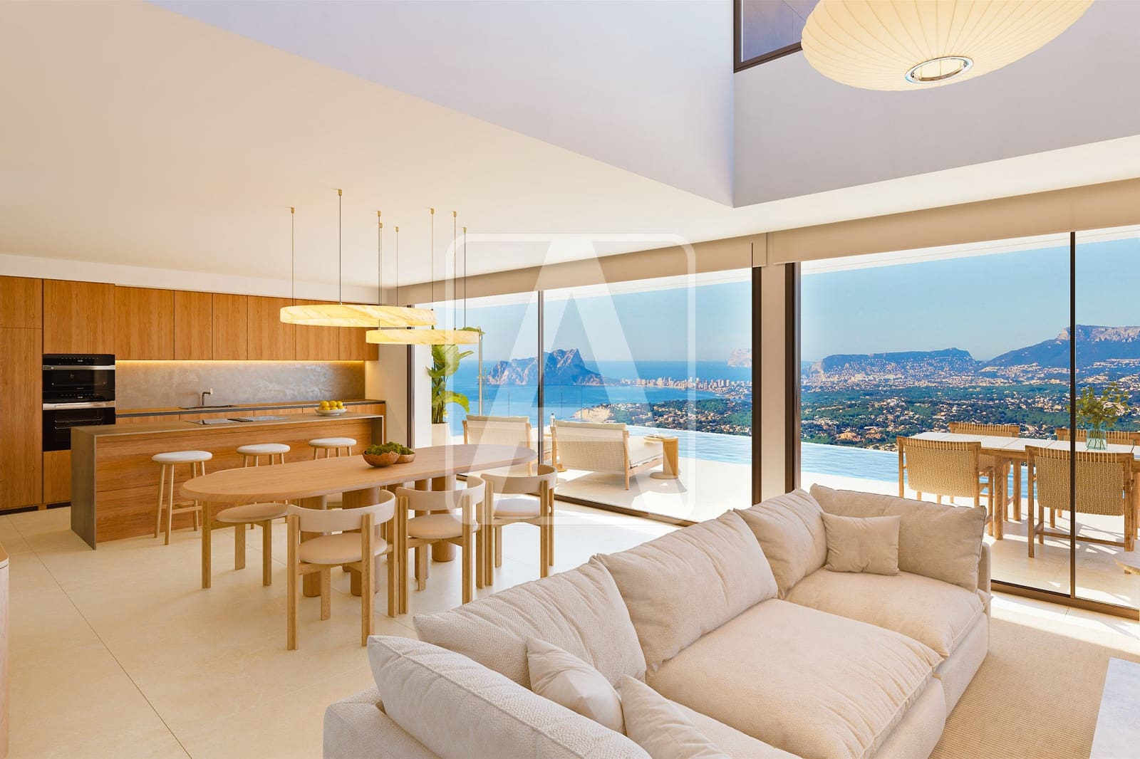 3 slaapkamer Villa te koop in Cumbre del Sol met zwembad garage - € 2.165.000 (Ref: 10016870)
