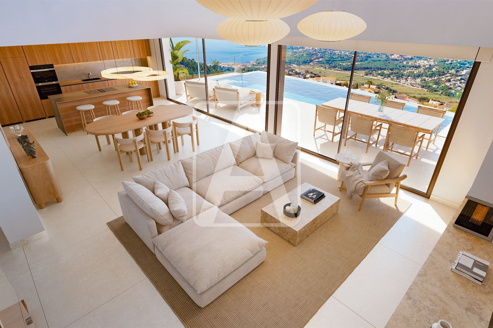 3 slaapkamer Villa te koop in Cumbre del Sol met zwembad garage - € 2.165.000 (Ref: 10016870)