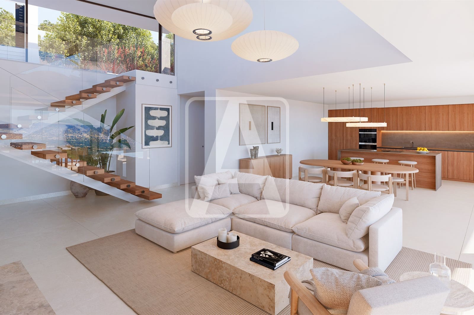 3 slaapkamer Villa te koop in Cumbre del Sol met zwembad garage - € 2.165.000 (Ref: 10016870)